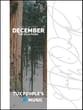 December piano sheet music cover